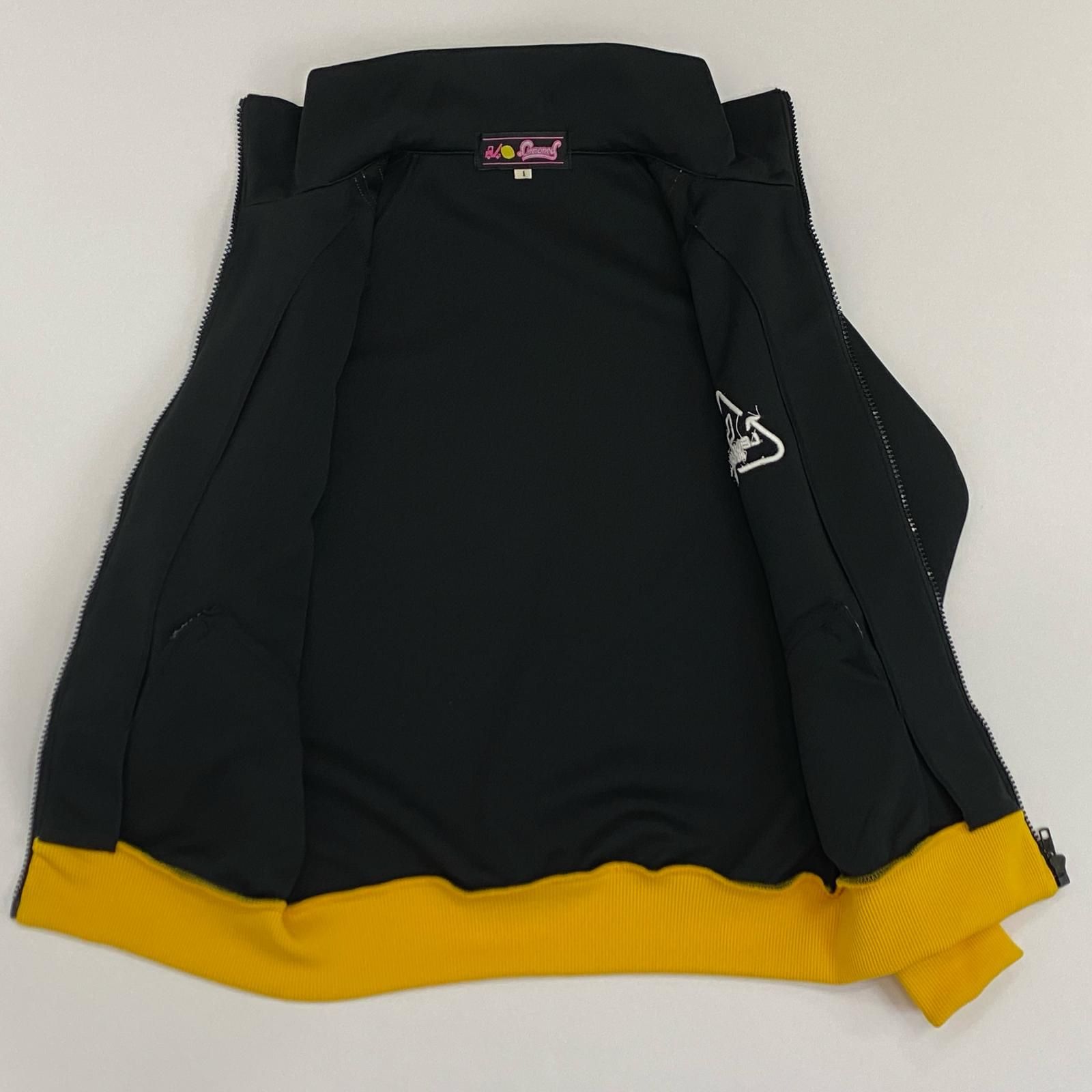 【姫路東店】 中古 LEMONeD X JAPAN hide レモネード ジャージ ラインジャージ HIDE-001 ブラック サイズ：1 【103】 姫路東店】 中古 LEMONeD X JAPAN hide レモネード ジャージ ライン