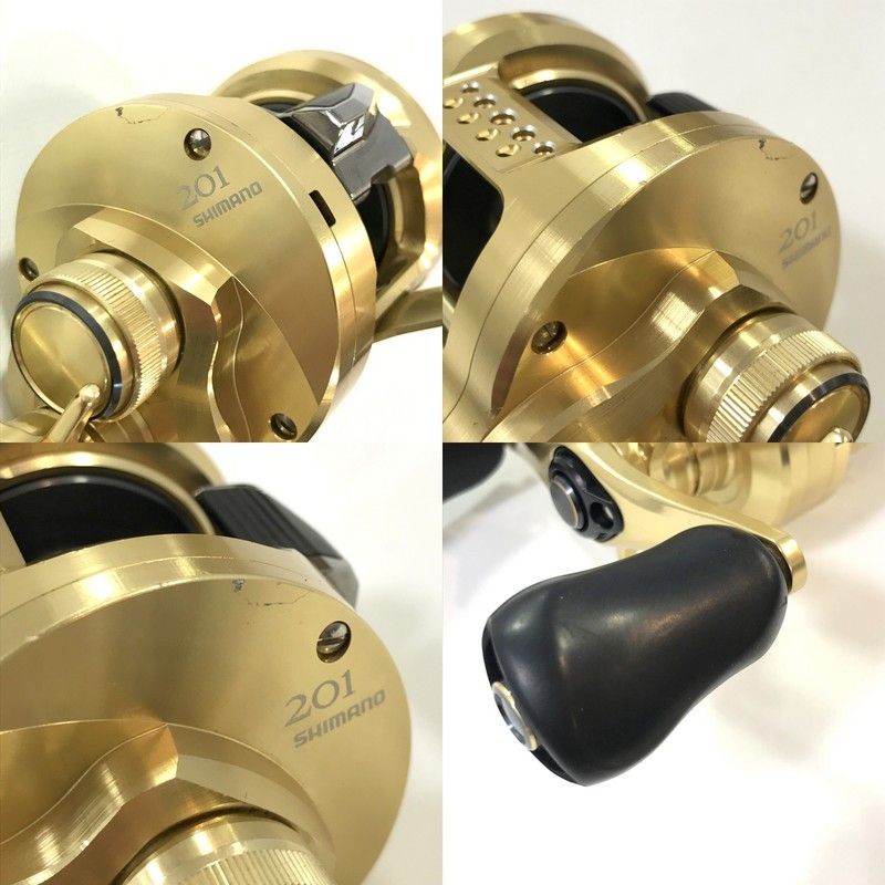 カルカッタXT201 ベイトリール　シマノ　バス釣り　雷魚釣り　ナマズ釣り SHIMANO シマノ 21カルカッタコンクエスト 201 04235 ベイトリール