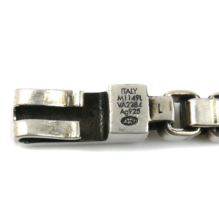 LOUIS VUITTON ルイ・ヴィトン シルバー925 LV テーラー ブレスレット