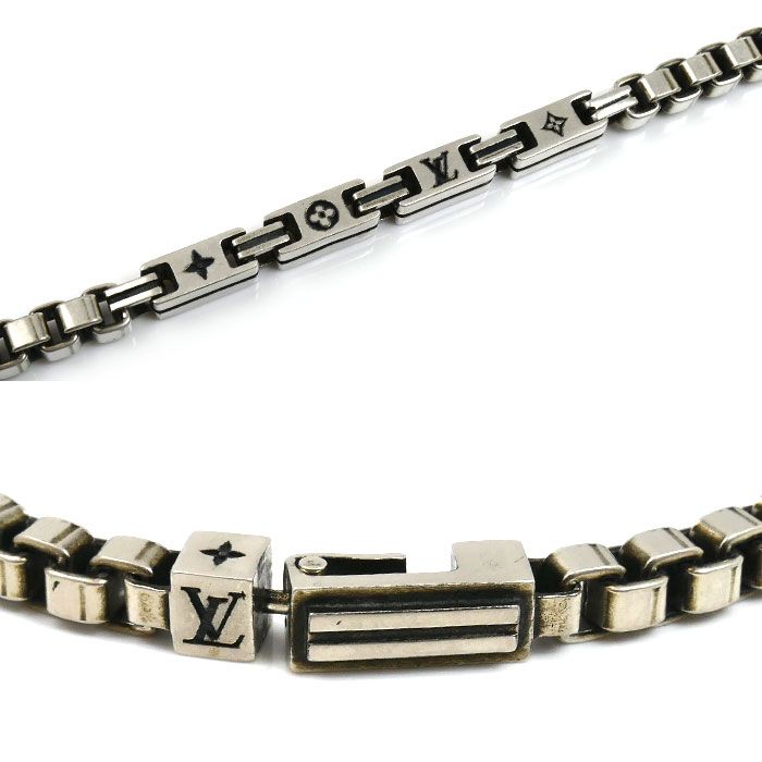 LOUIS VUITTON ルイ・ヴィトン シルバー925 LV テーラー ブレスレット