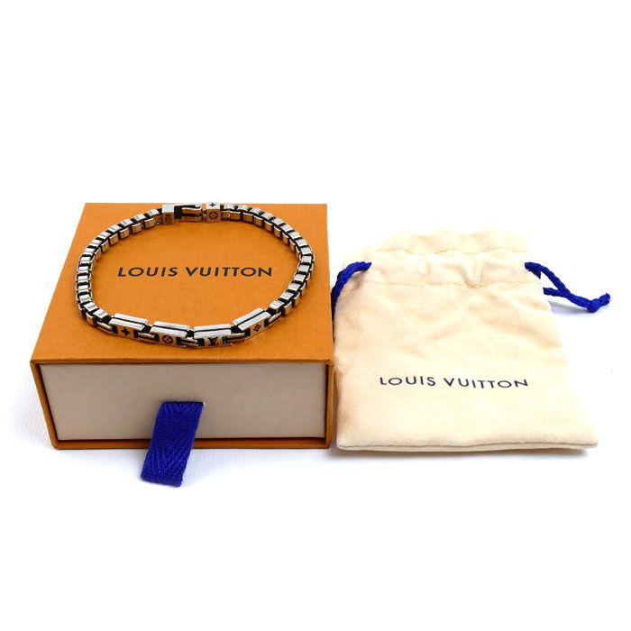 LOUIS VUITTON ルイ・ヴィトン シルバー925 LV テーラー ブレスレット
