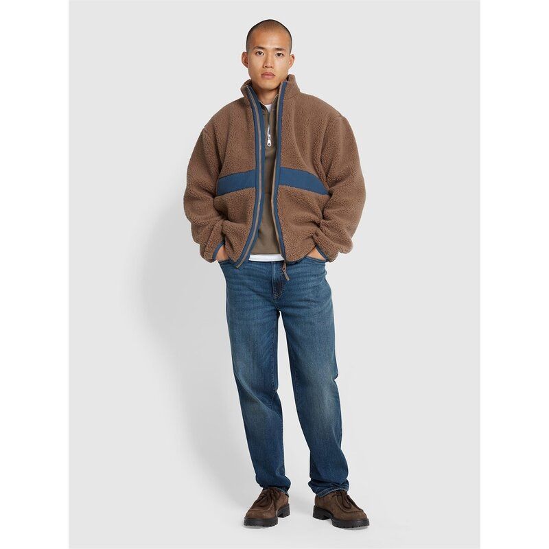 ファーラー メンズ アウター パーカー・スウェット Farah Elias FZip Sn99 Mushr Grey グレー