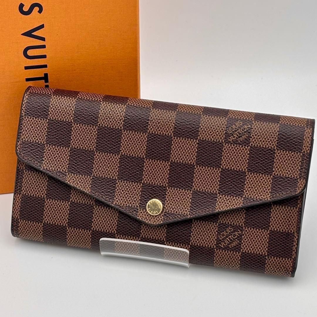 極美品】LOUIS VUITTON ルイヴィトン ダミエ ポルトフォイユ サラ 新型