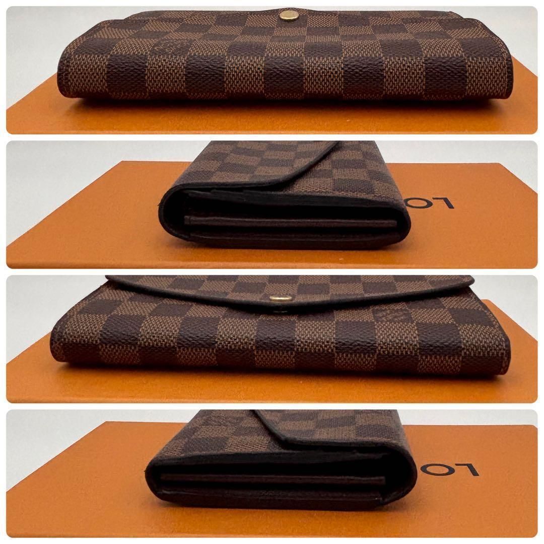 極美品】LOUIS VUITTON ルイヴィトン ダミエ ポルトフォイユ サラ 新型