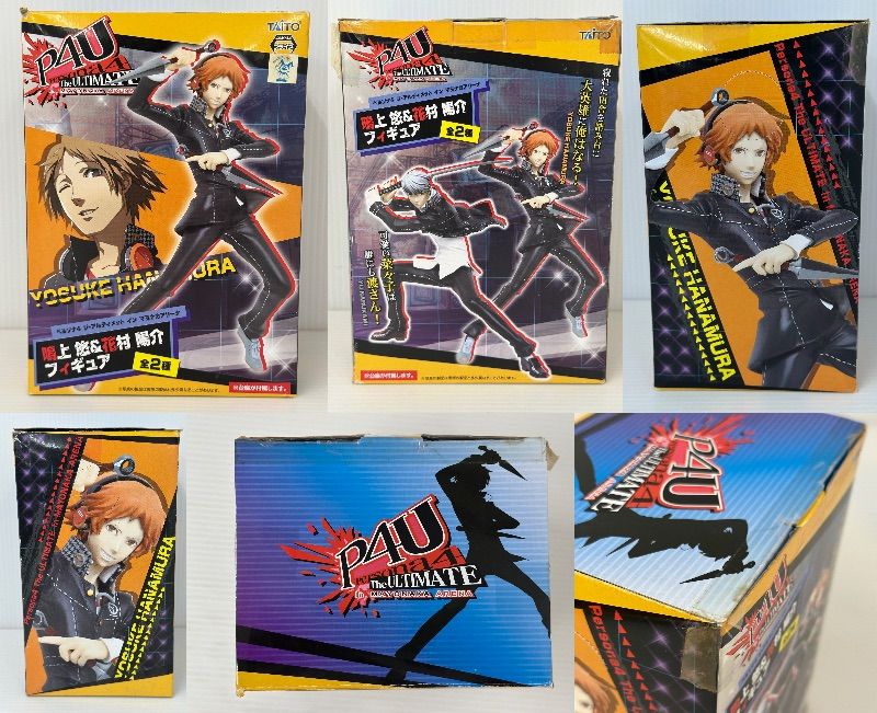セット品】P4U ペルソナ4 マヨナカアリーナ フィギュア 鳴上悠&花村