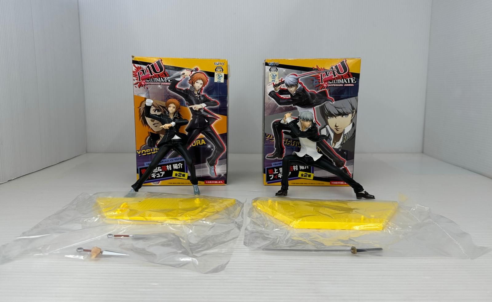 セット品】P4U ペルソナ4 マヨナカアリーナ フィギュア 鳴上悠&花村