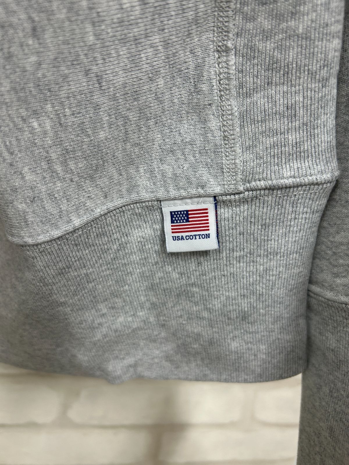 HOUSTON / ヒューストン PRINT U.S. COTTON R/V SWEAT(U.S.NAVY 
