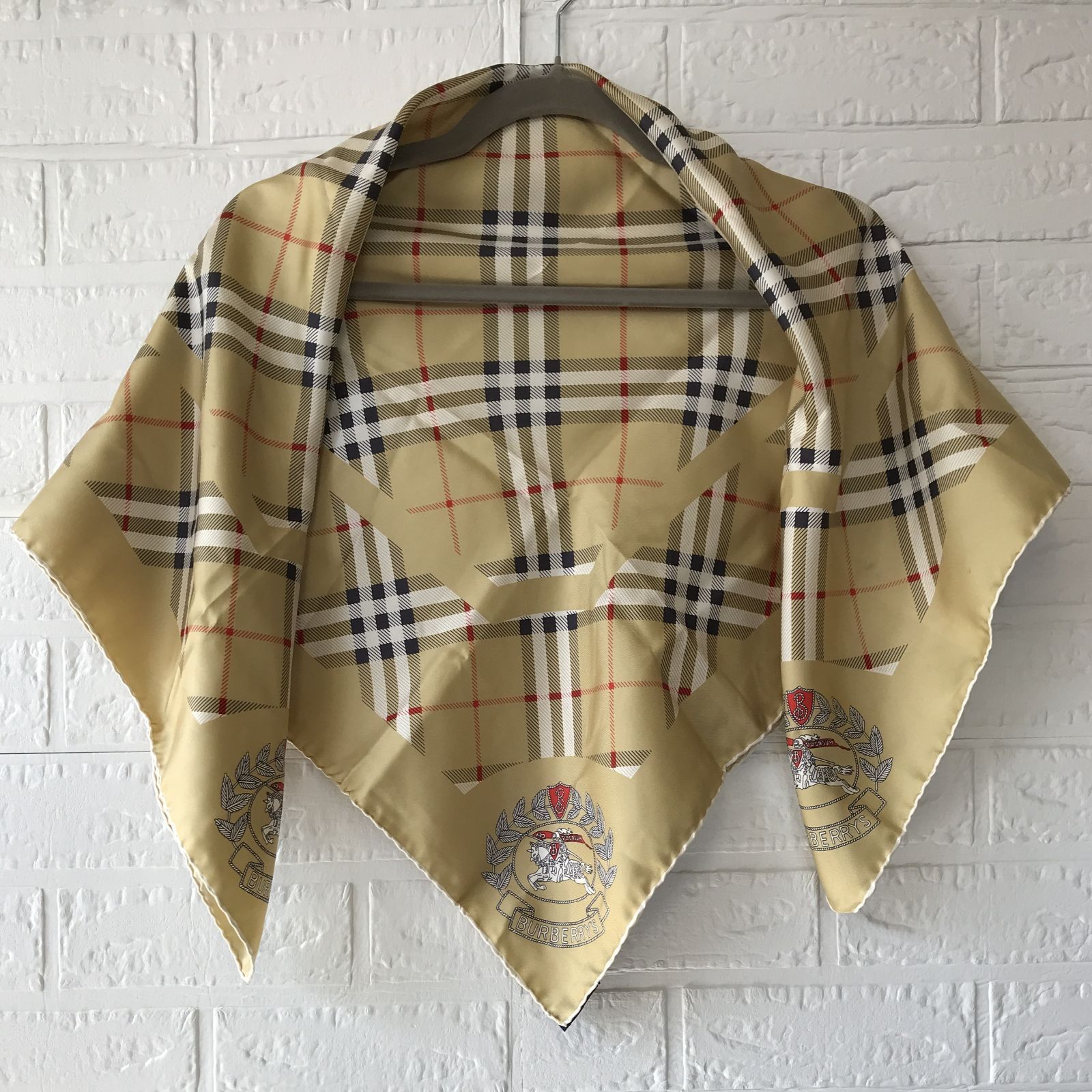 BURBERRY バーバリー 大判スカーフ ノバチェック 5627 - メルカリ
