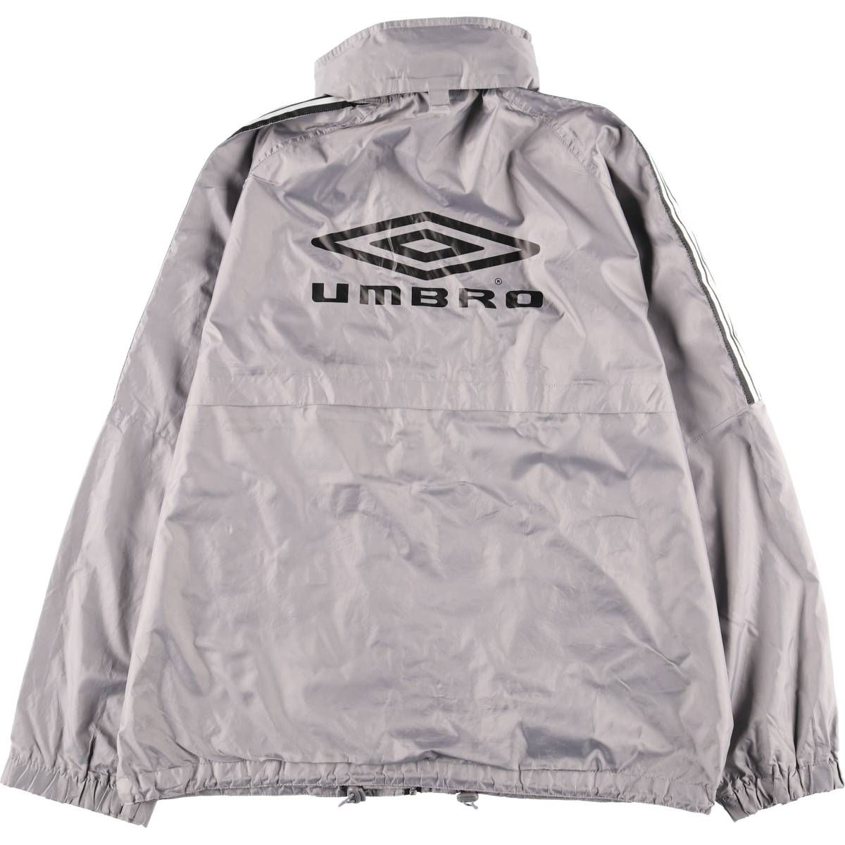 古着 00年代 アンブロ UMBRO バックロゴ ウインドブレーカー メンズXL 