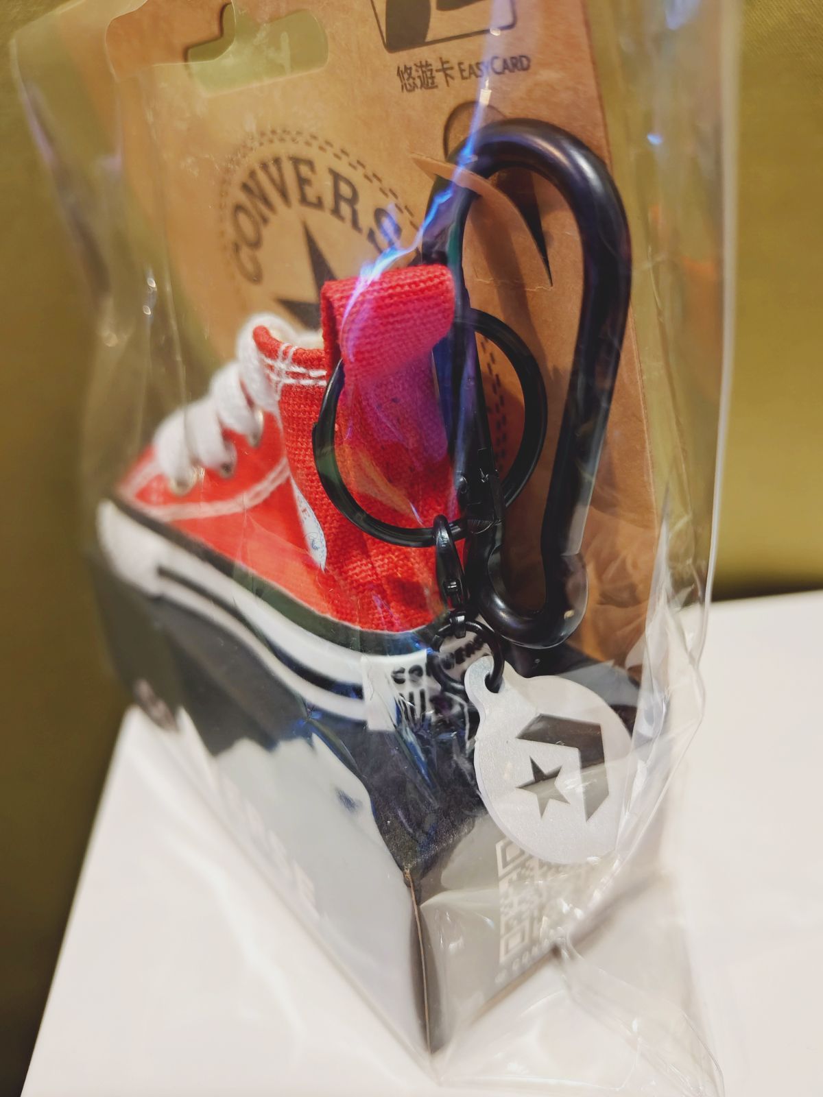 新品未開封】CONVERSE コンバース スニーカー キーホルダー型悠遊