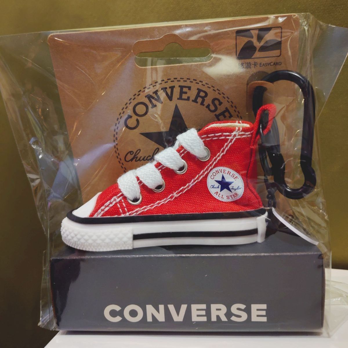新品未開封】CONVERSE コンバース スニーカー キーホルダー型悠遊