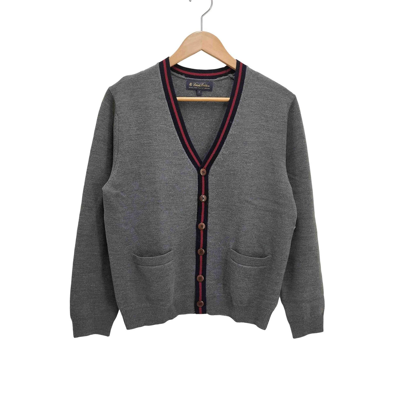 ブルックスブラザーズ BROOKS BROTHERS パイピングライン ウールV 