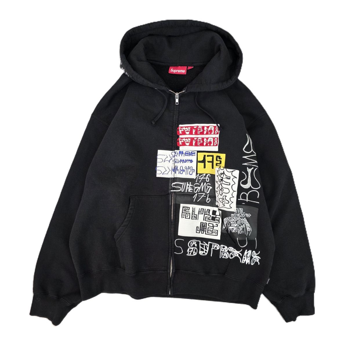 Supreme シュプリーム 25FW 2025年 176 Zip Up Hooded Sweatshirt 