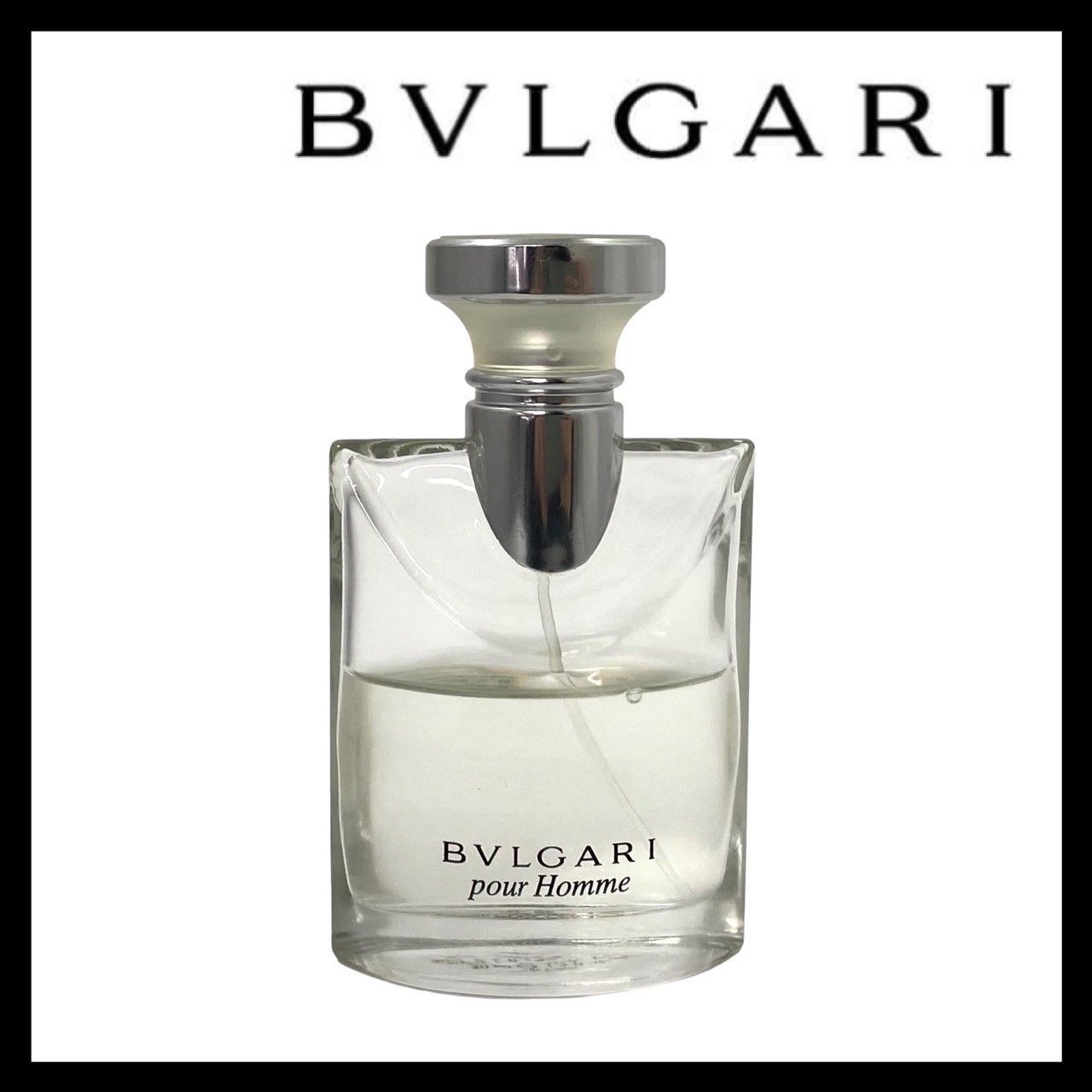 Y【BVLGARI】プールオム オードトワレ 50ml 香水/パヒューム