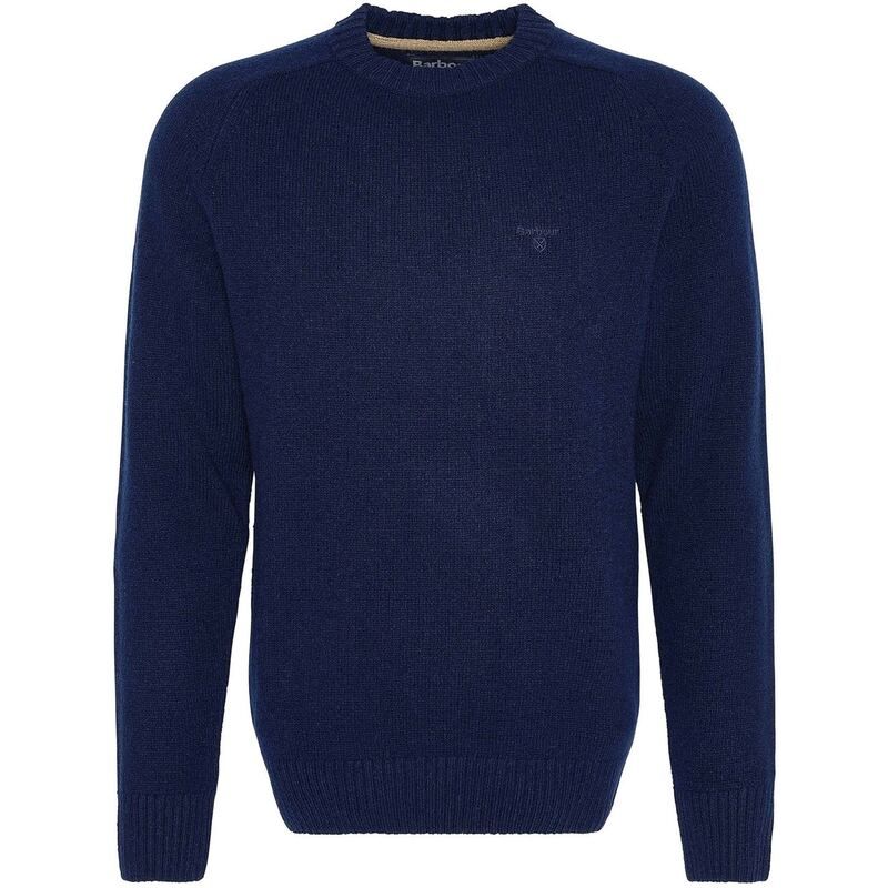 バブアー メンズ アウター ニット・セーター クルーネック Barbour Grangetown Crew Neck Jumper Navy NY91 ネイビー