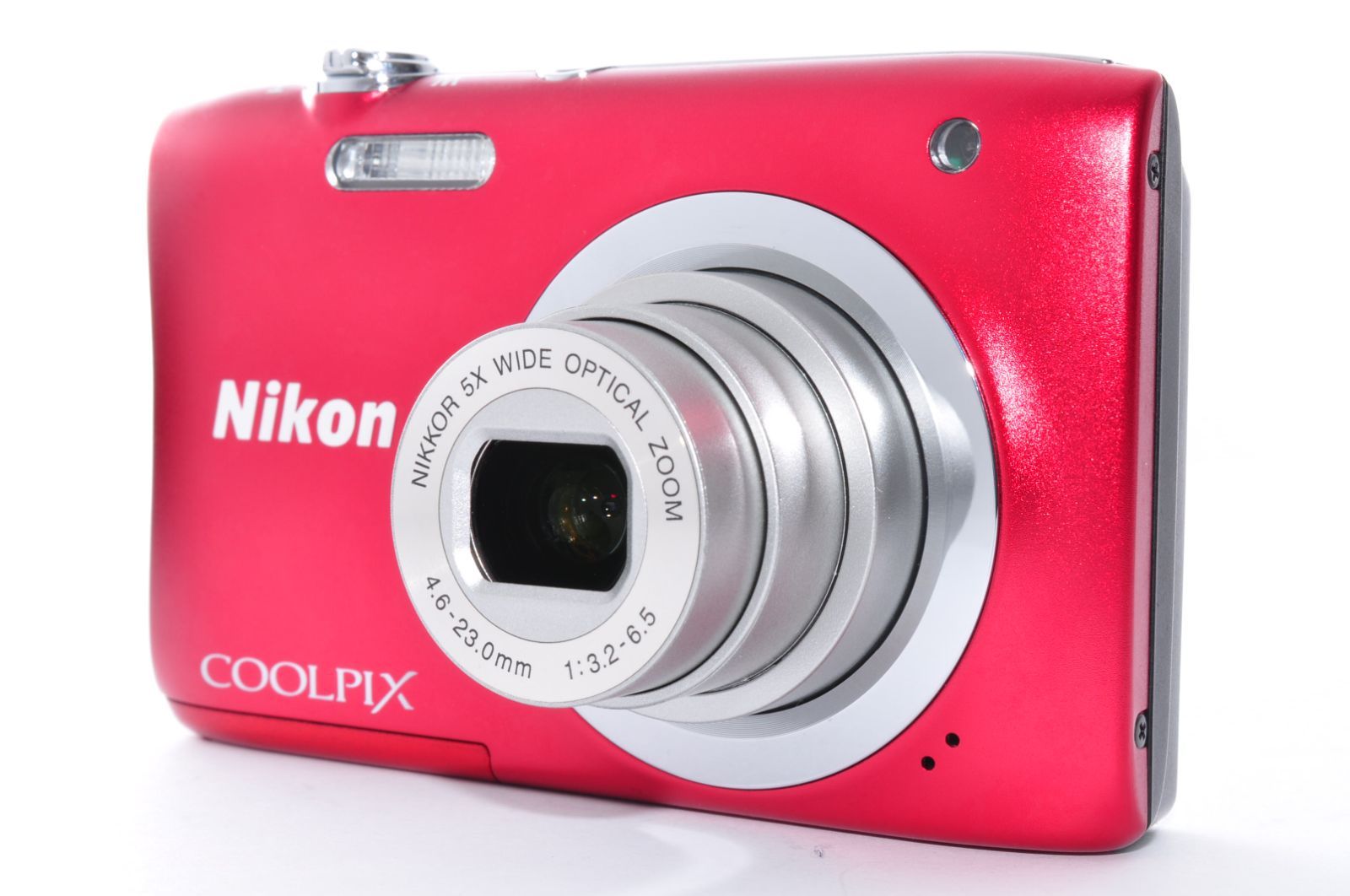 Nikon COOLPIX A100 DIGITAL Camera レッド デジカメ デジタルカメラ 