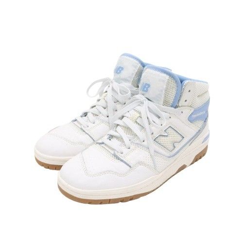 【A】NEW BALANCE ニューバランス ×  Aimé Leon Dore エメレオンドレ 29.0 メンズ スニーカー BB650RR1 白 水色 A 古着