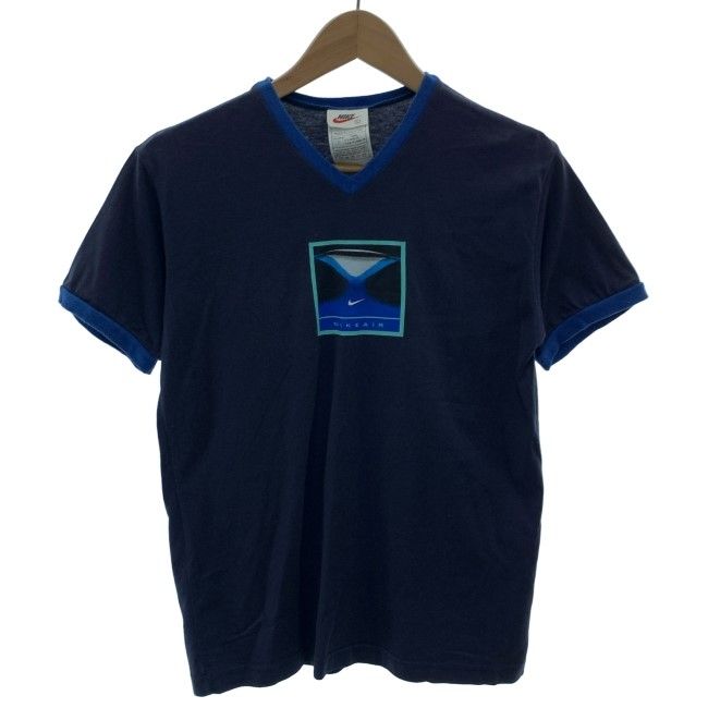NIKE リンガーT 00s vintage 00年代 OLD Tシャツ 半袖 トップス V 