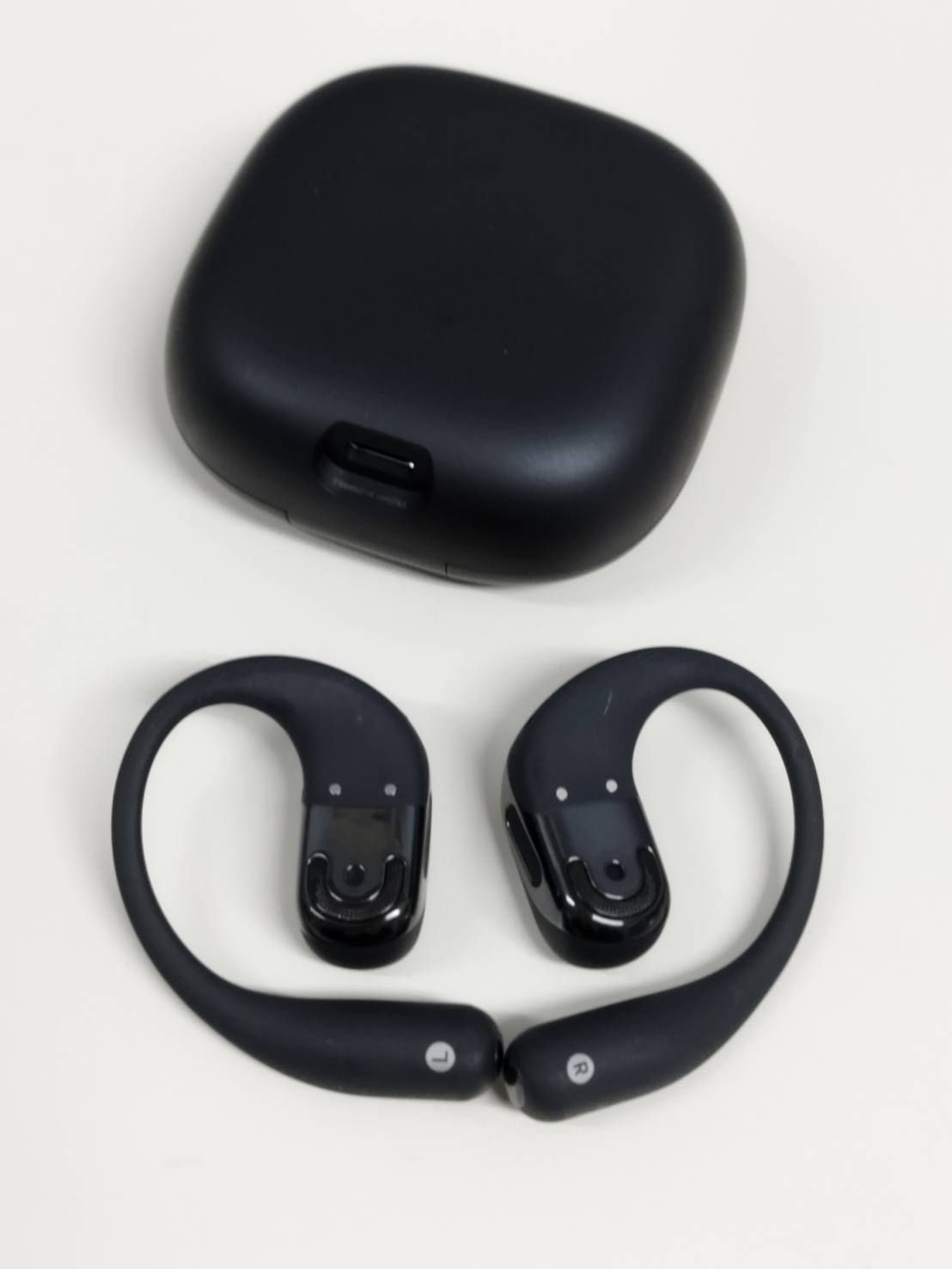 美品】SHOKZ OpenFit 2/T920/オープンイヤー型ワイヤレスイヤホン 