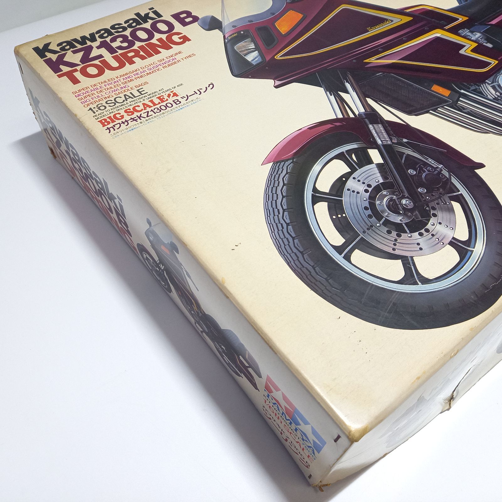 タミヤ 1/6スケール カワサキKZ1300B ツーリング バイク プラモデル