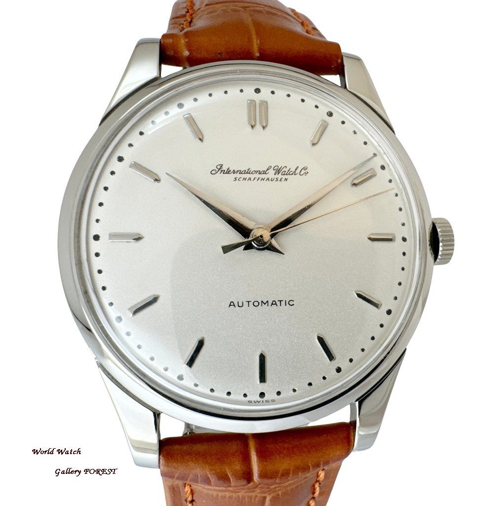 IWC Cal.853 オールドインター 筆記体ロゴ アンティーク ヴィンテージ ぺラトン式 自動巻き メンズ腕時計 外装仕上げ Aランク