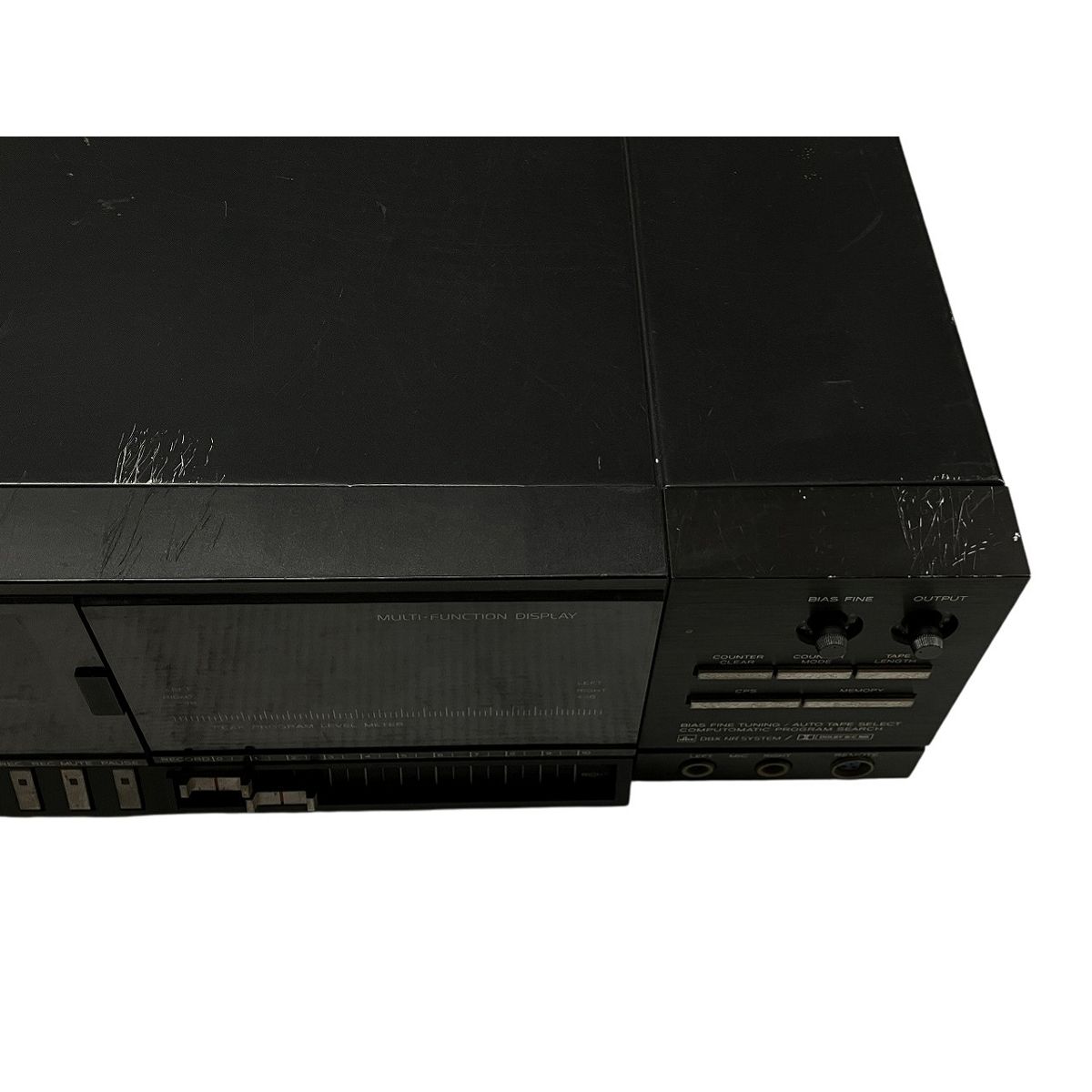 TEAC V-800X カセットデッキ 動作確認済み　ジャンク TEAC V-800X ティアック 3ヘッド カセットデッキ 音響機材 オーディオ