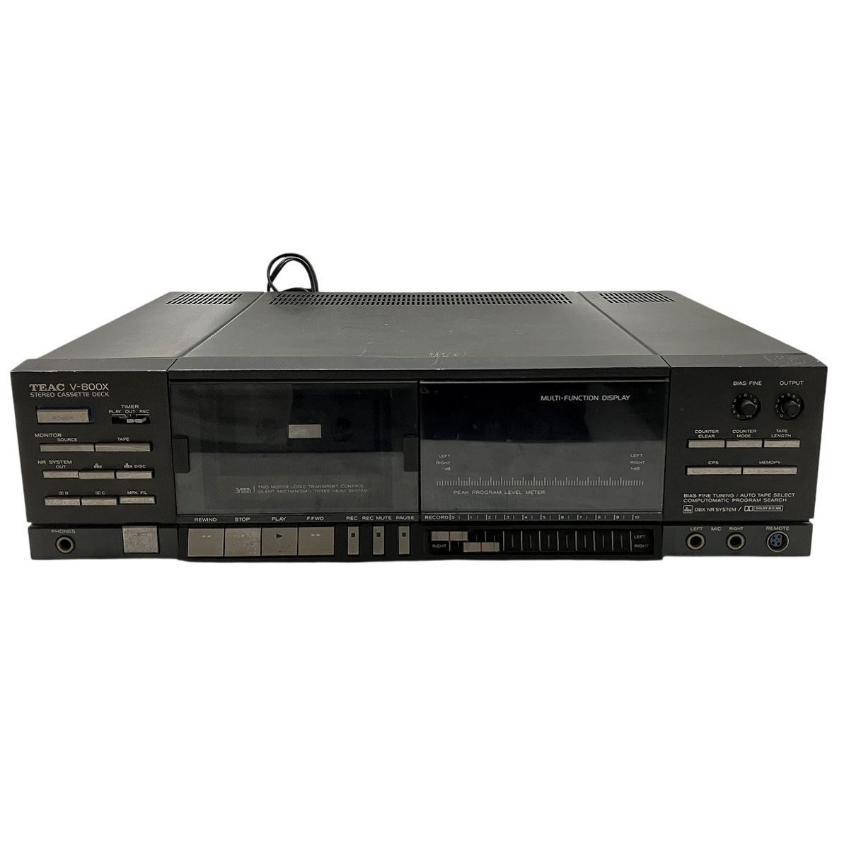 TEAC V-800X ティアック 3ヘッド カセットデッキ 音響機材 オーディオ