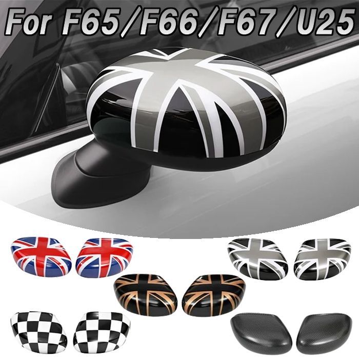 BMW MINI ミニクーパー ドア ミラーカバー F65 F66 F67 U25 左右セット 