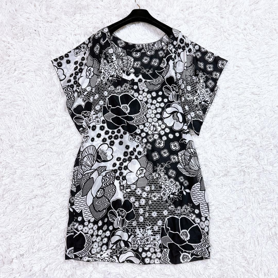美品】MISSONI シルク100％チュニック 花柄 イタリア製 40 - メルカリ