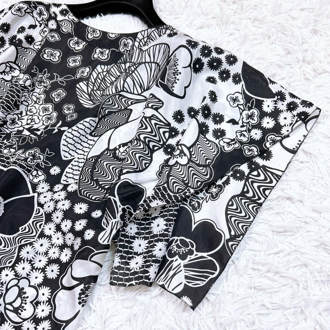 レディース 【美品】MISSONI シルク100％チュニック 花柄 イタリア製 40