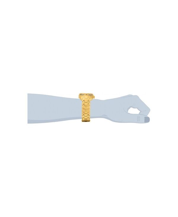 インビクタ メンズ アクセサリー 腕時計 Invicta Mens 34121 Bolt Quartz Chronograph Silver Dial Watch Gold ゴールド
