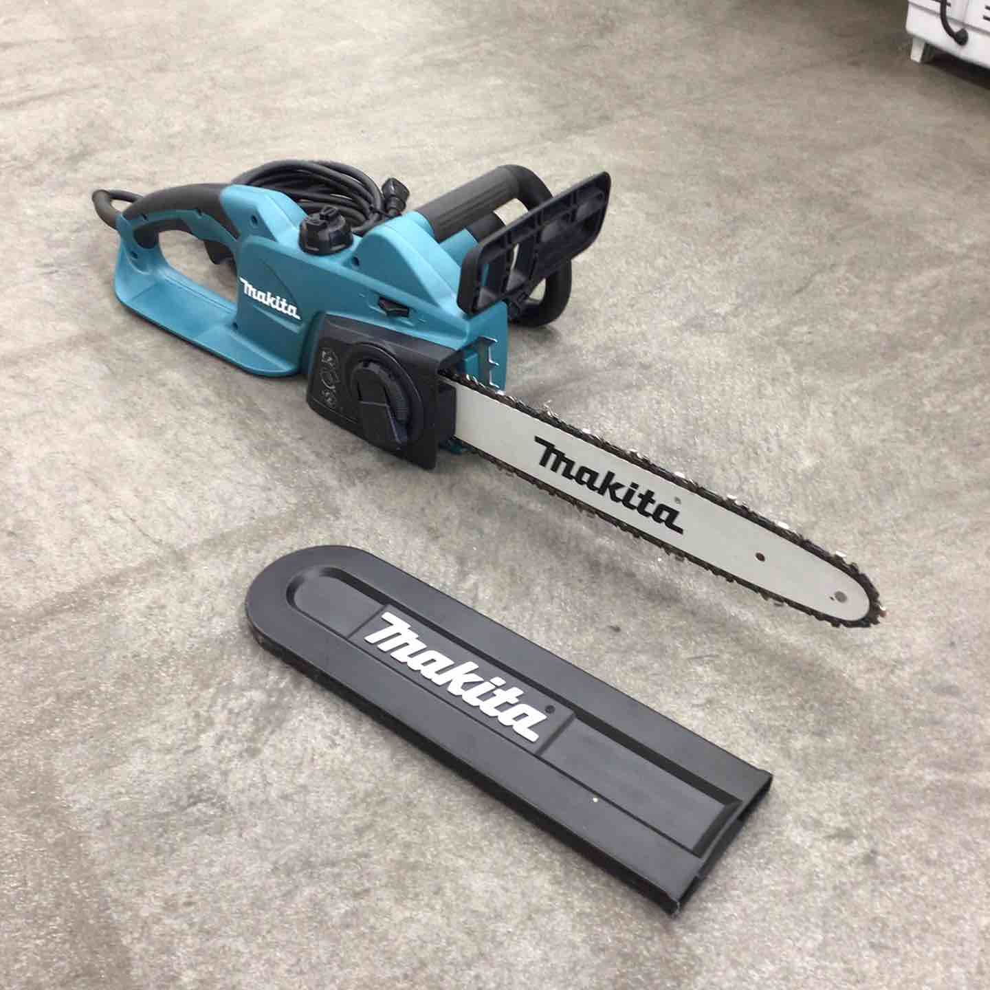 MAKITA マキタ MUC3541 ブルー　　チェーンソー Amazon | マキタ 電気チェンソー ガイドバー350mm 青 AC100V コード5m