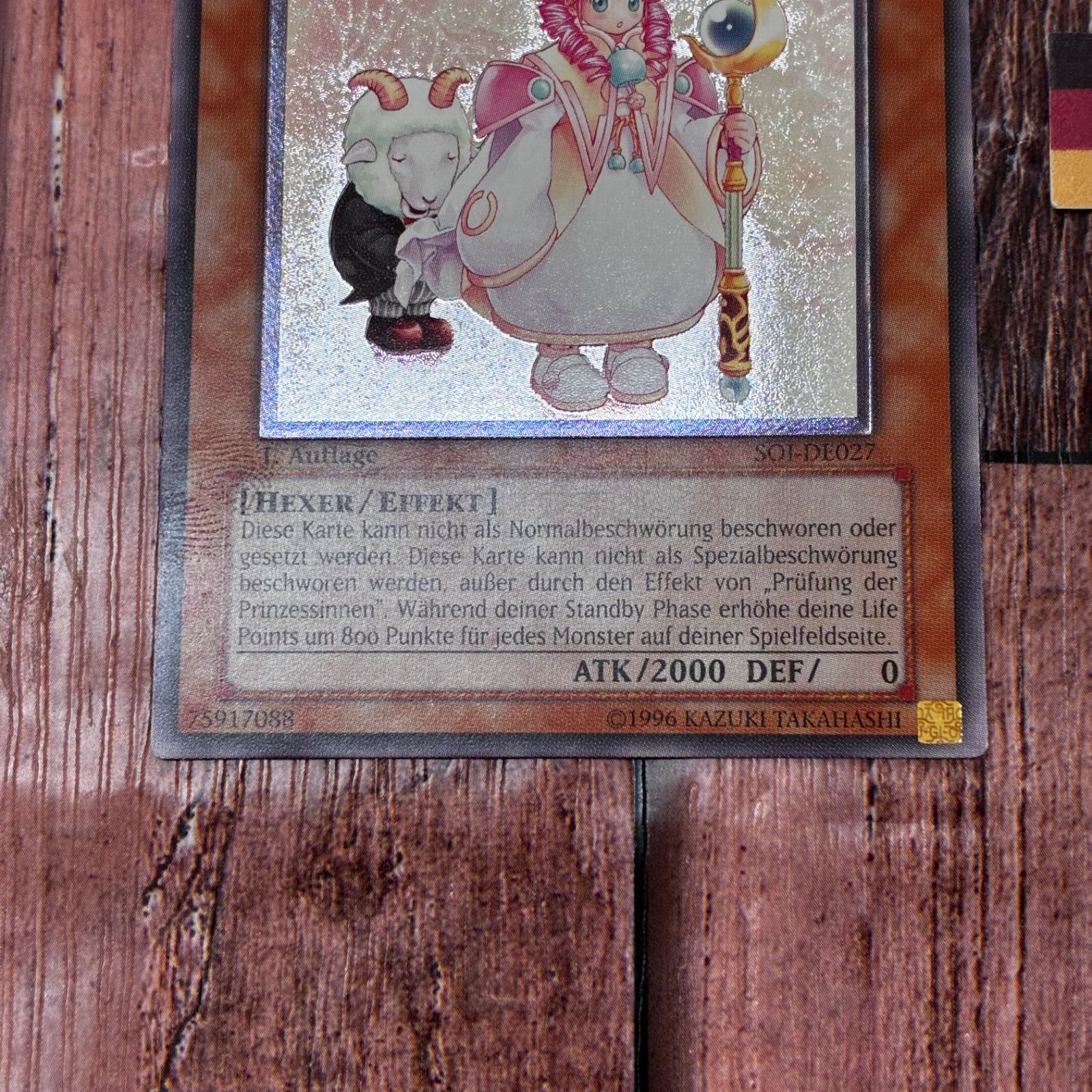 遊戯王 ドイツ版 EU版 魔法の国の王女－ピケル レリーフ - メルカリ