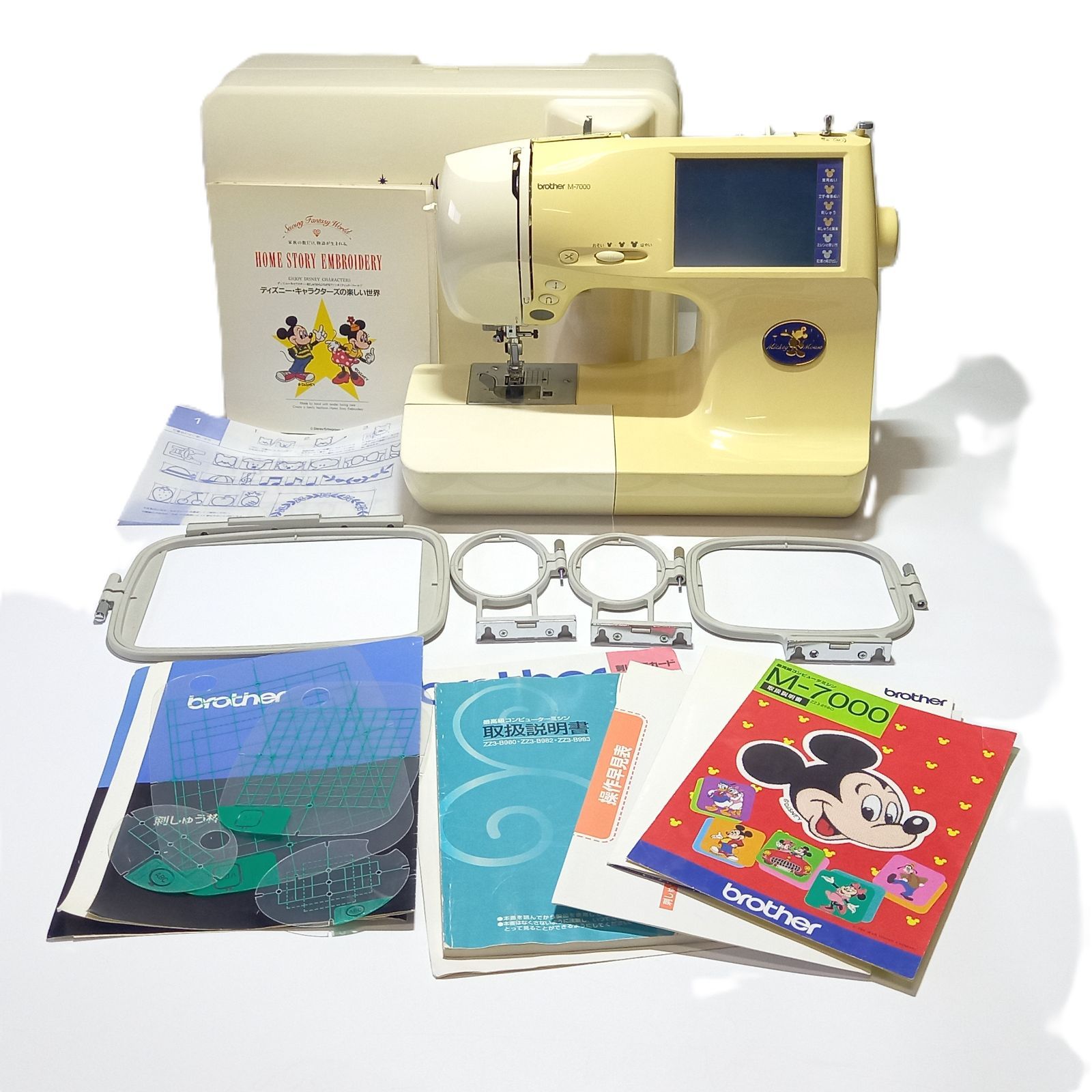 ブラザーミシンディズニーミッキーマウスM-7000／ZZ3-B980