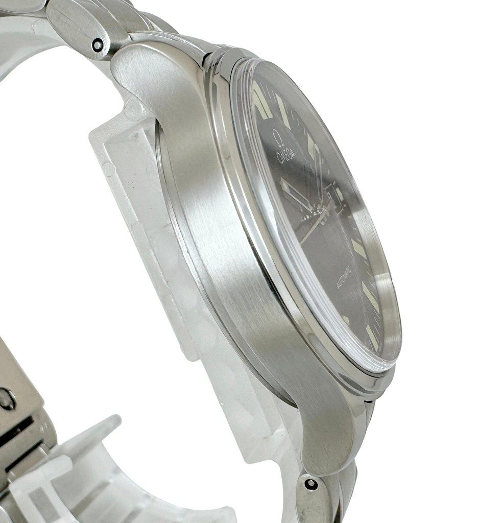 自動巻き ブルー文字盤