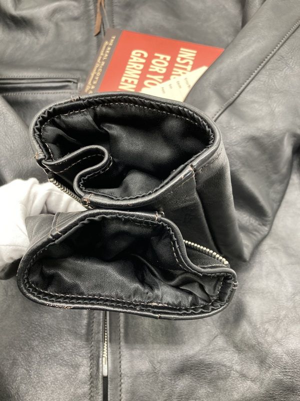 Buco ブラックレザージャケット BUCO ブコ ライダースジャケット シングル 馬革 革ジャン レザー