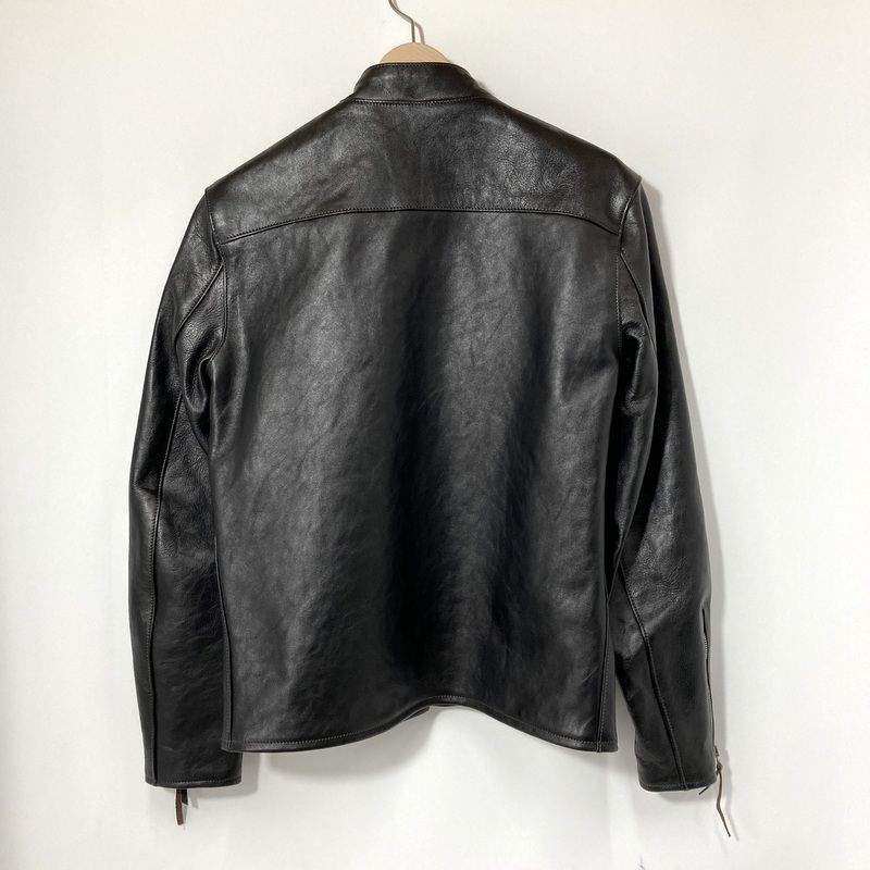 BUCO ブコ ライダースジャケット シングル 馬革 革ジャン レザー
