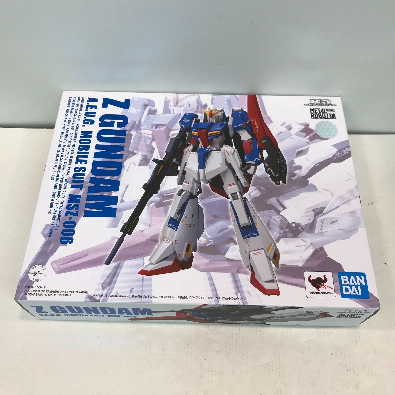 バンダイ METAL ROBOT魂 MSZ-006-1 Zガンダム 新品未開封 | APPS 