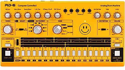 Behringer アナログドラムマシン USB/DIN MIDI対応 16ステップシーケンサー アナログディストーション搭載 RD-6-AM 黄po ea5f99b1