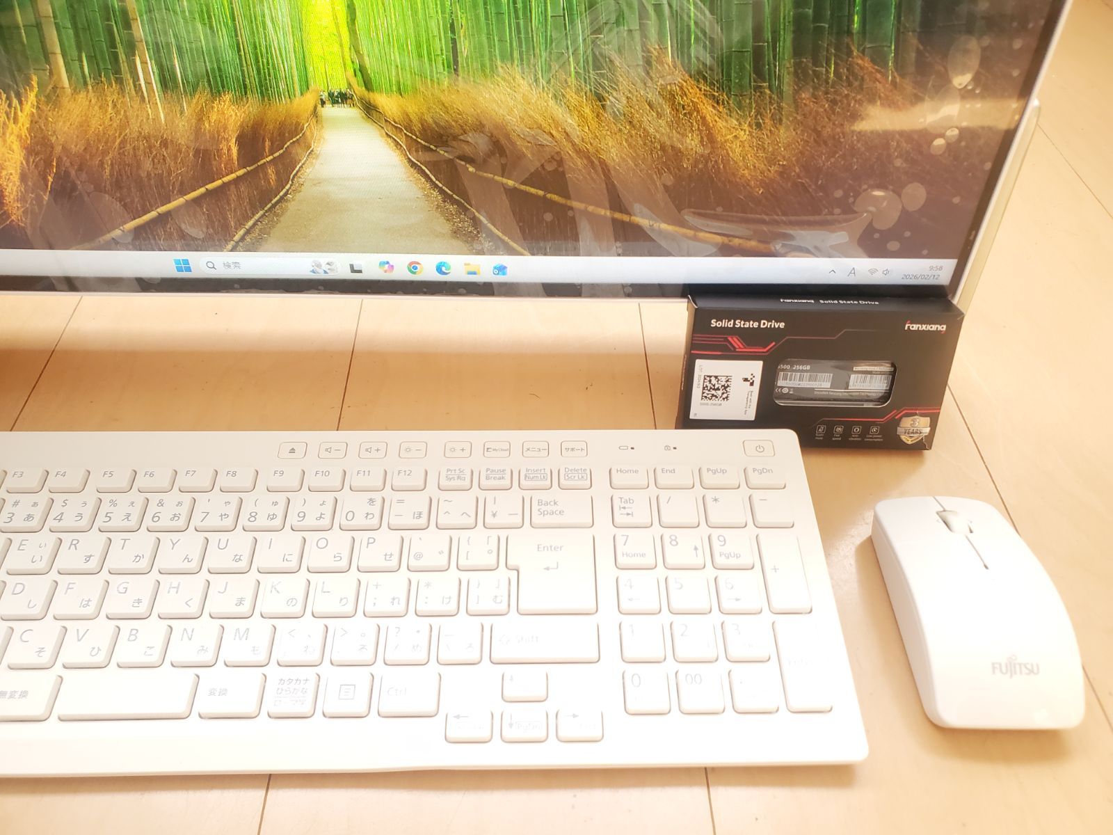 富士通FMV/Corei7-7700HQ/M.2SSD240GB/メモリ16GB/office2024/DVD-S