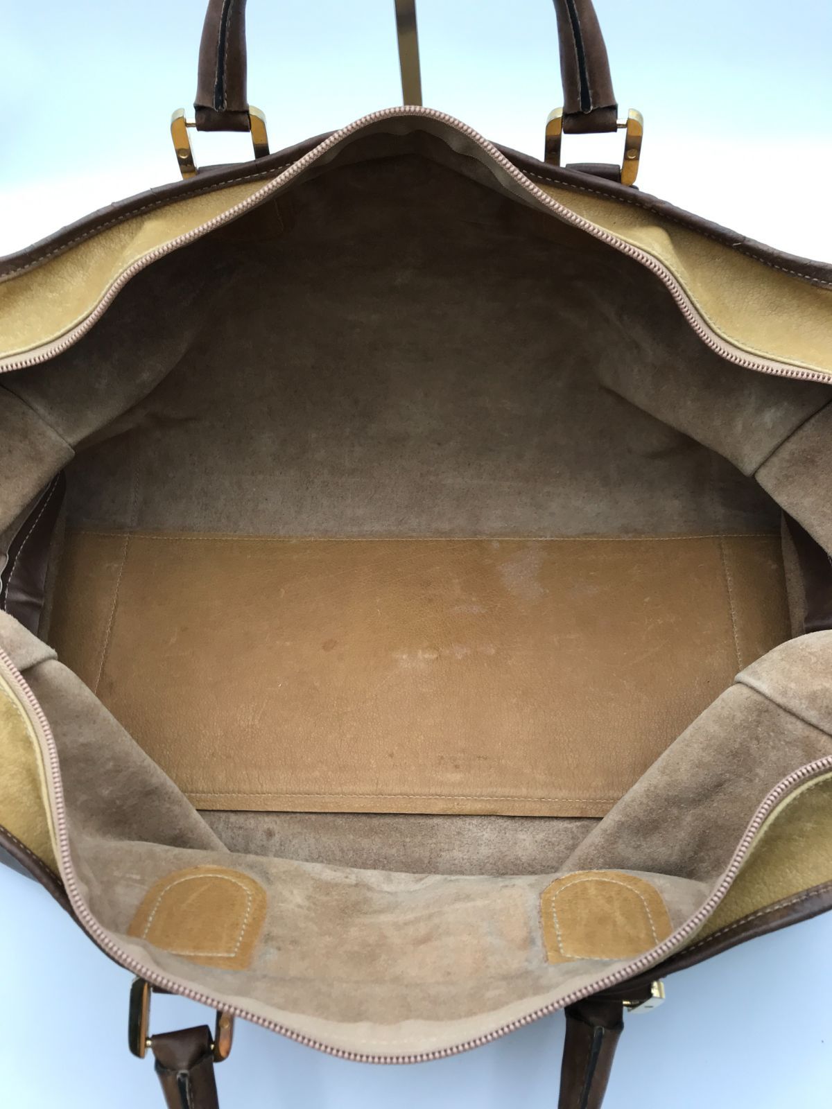 LOEWE ロエベ ボストンバッグ アナグラム アマソナ50 レザー 4930