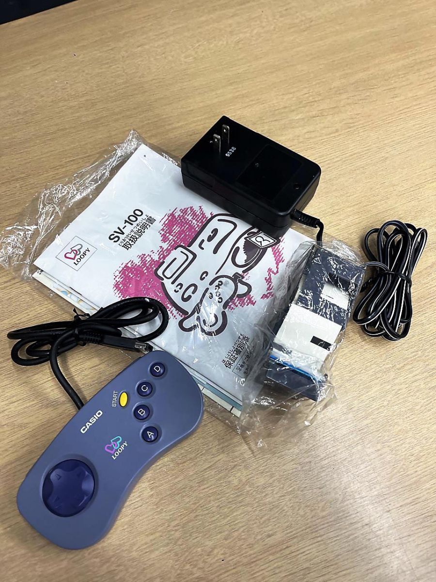 ジャンク品】 CASIO カシオ LOOPY ルーピー マイシールコンピューター