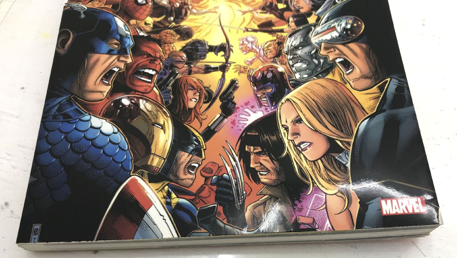 盛岡4-0274］AVX：アベンジャーズ VS X-MEN 4冊セット