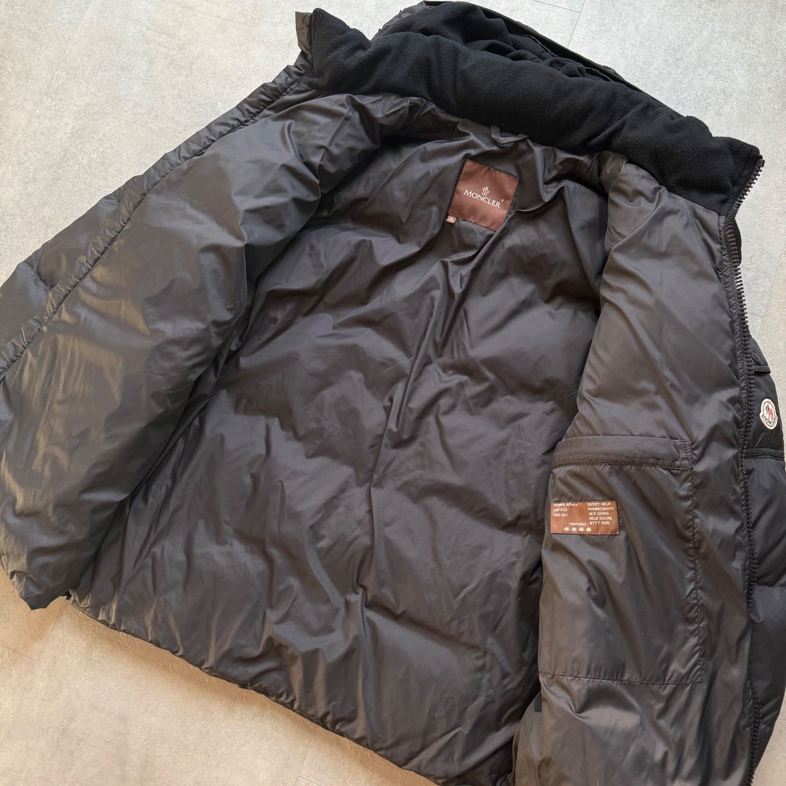 希少 MONCLER モンクレール ダウンジャケット BAZILLE 茶タグ バジーレ 