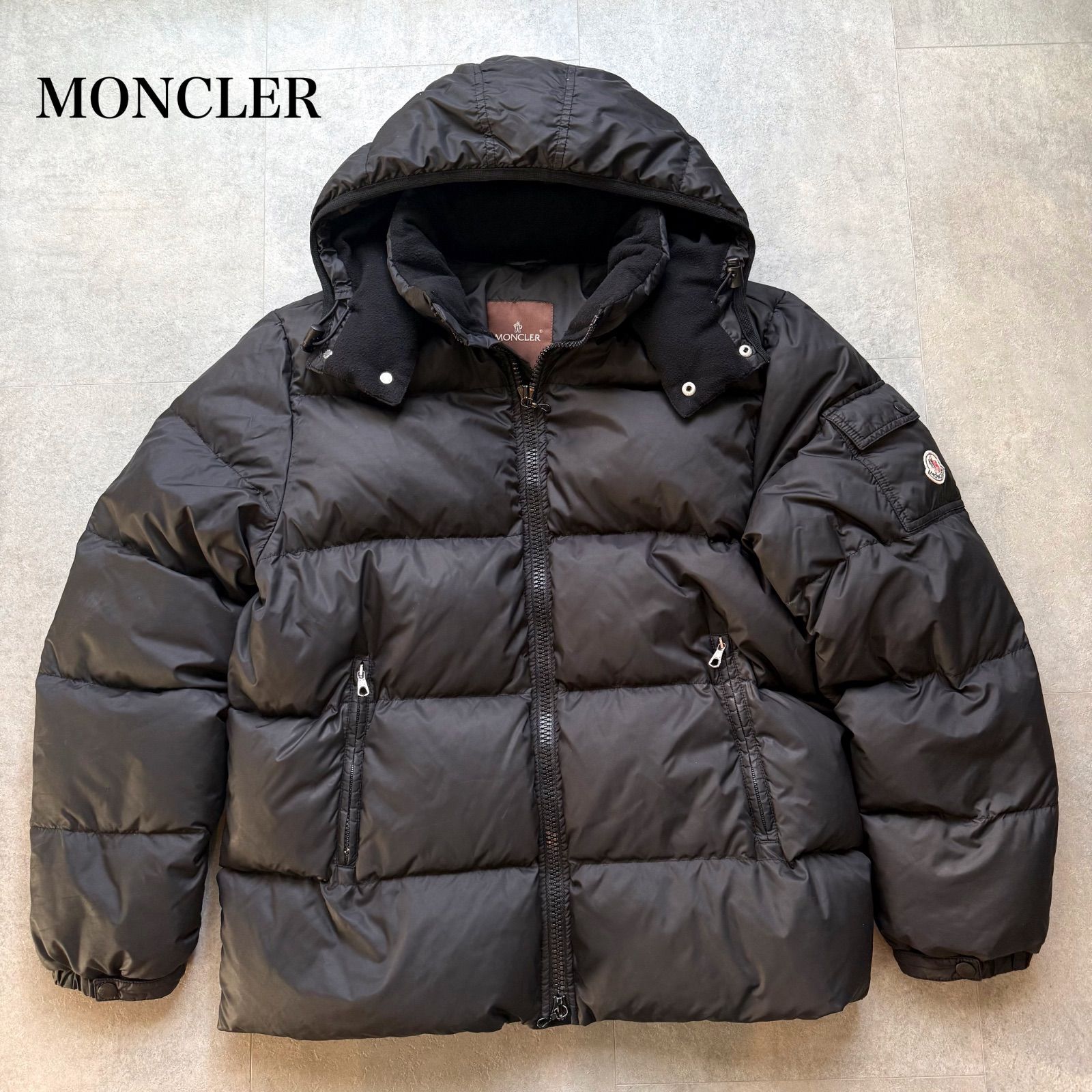 希少 MONCLER モンクレール ダウンジャケット BAZILLE 茶タグ バジーレ 