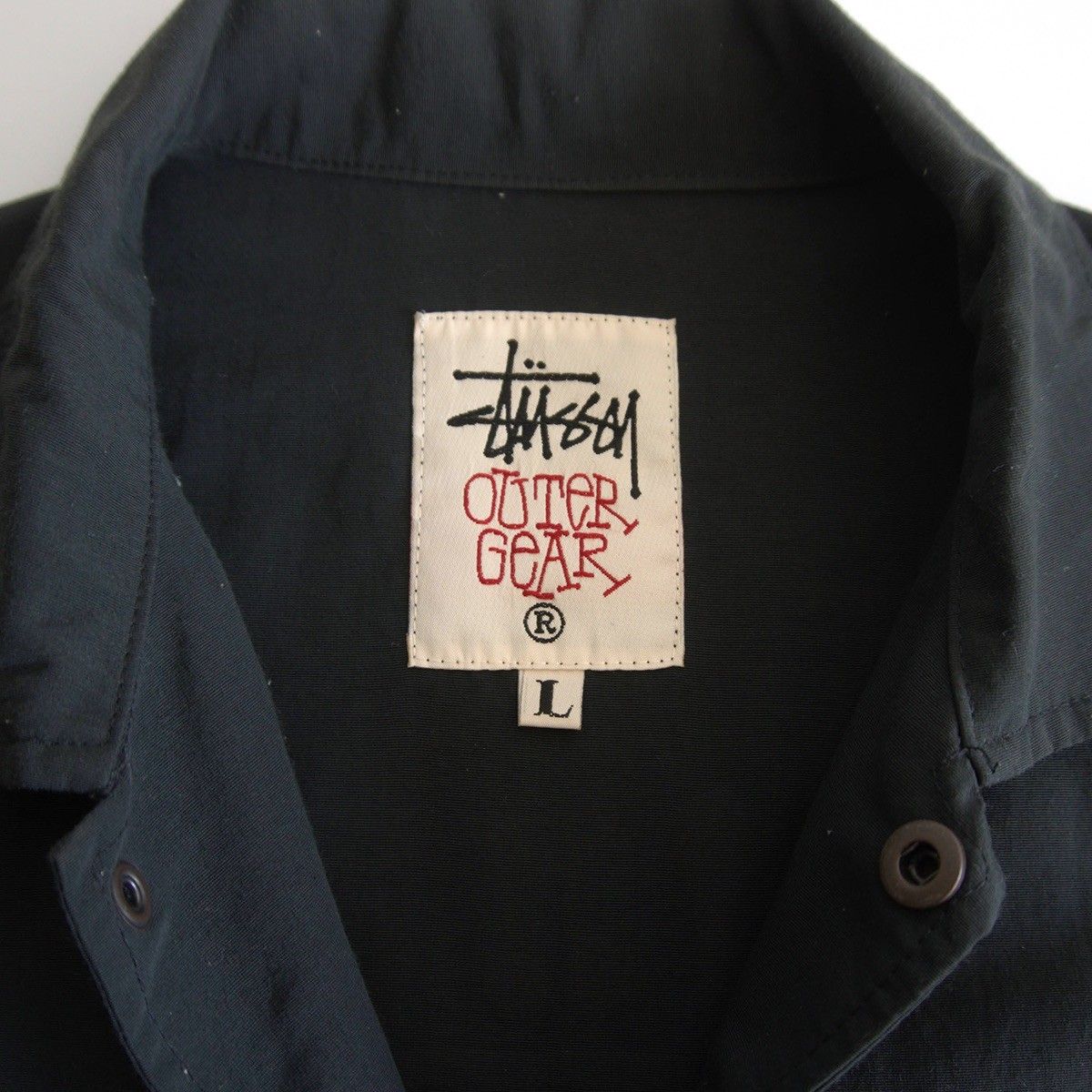 90s/USA製】OLD STUSSY【ナイロン コーチ ジャケット】 L オールド