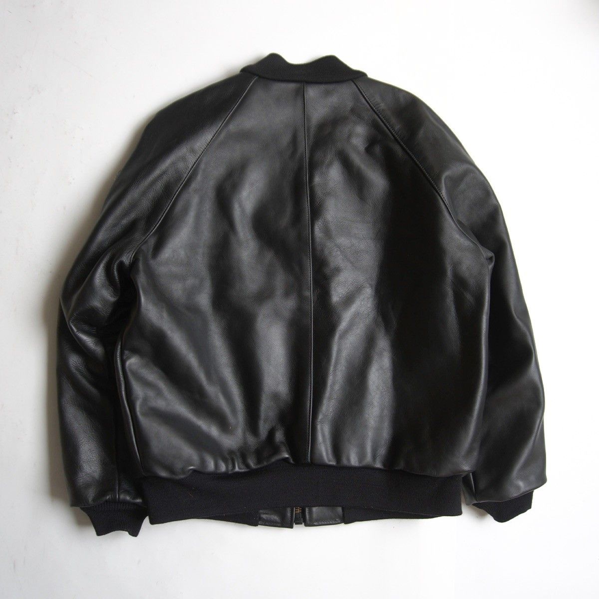 美品/ビッグサイズ】 VANSON 【TJV オールレザー スタジャン】44
