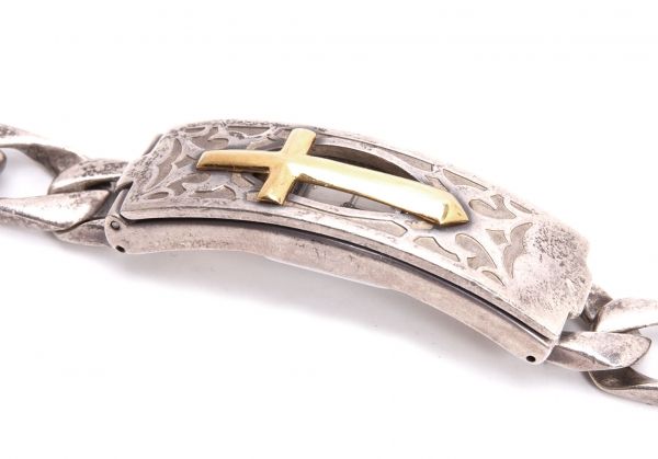 ジャンポールゴルチエJean Paul GAULTIER 925クロスチェーン