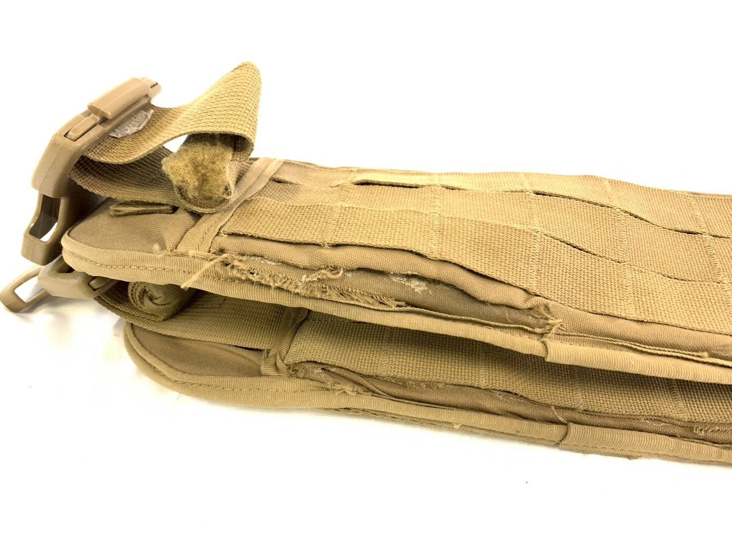 米軍放出品】USMC MOLLEパッド付タクティカルベルト MサイズSUB BELT