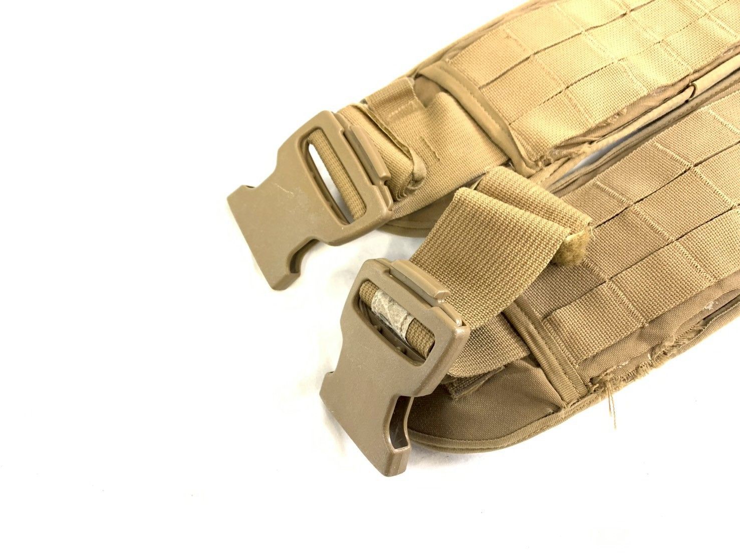 米軍放出品】USMC MOLLEパッド付タクティカルベルト MサイズSUB BELT